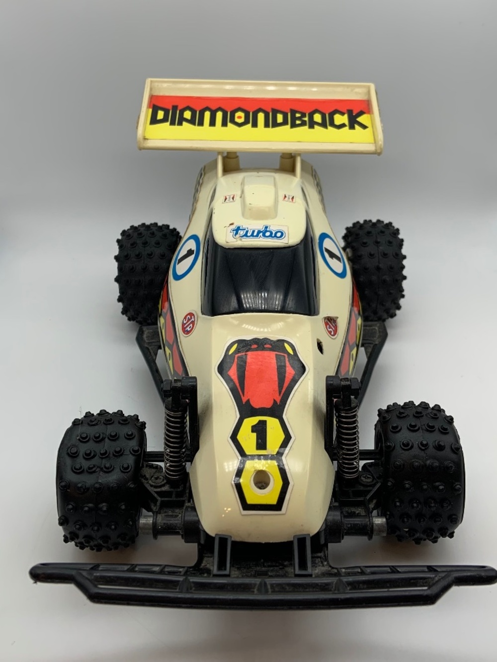 Vintage Clover Toys Snake Team Diamondback Turbo 1 Model Toy Car